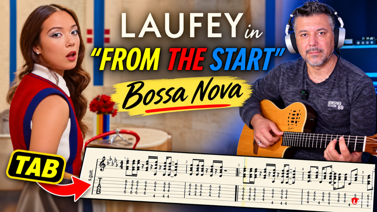 From the Start di Laufey - Chitarra Bossa Nova