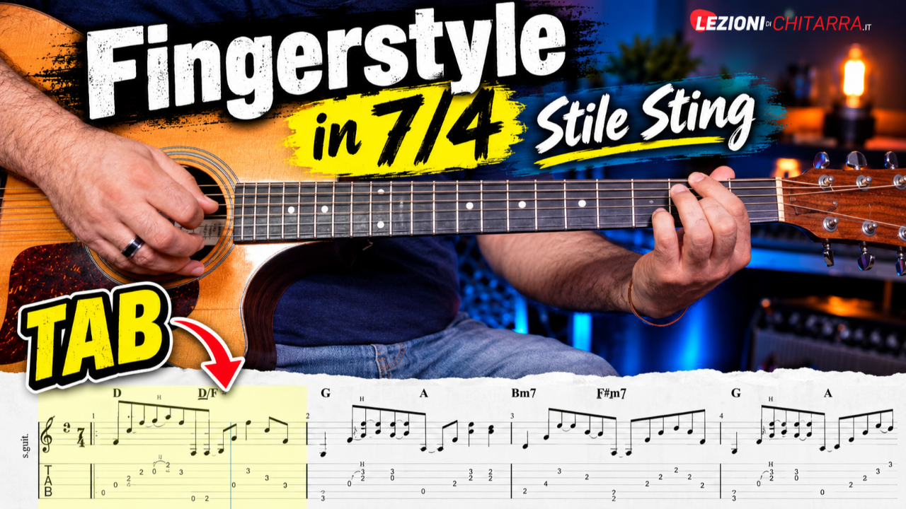 I Was Brought To My Senses - Fingerstyle 7/4 Stile Sting