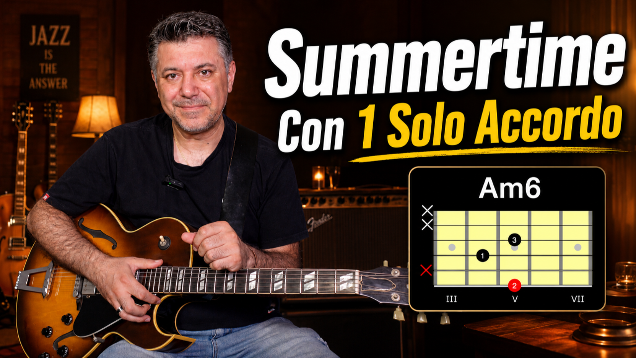Summertime Chitarra Jazz Facile