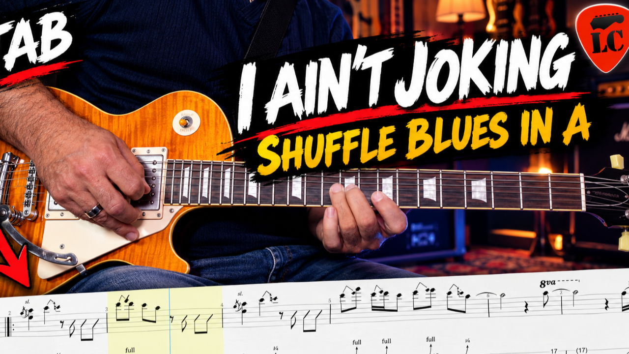 I Ain't Joking Shuffle Blues in A