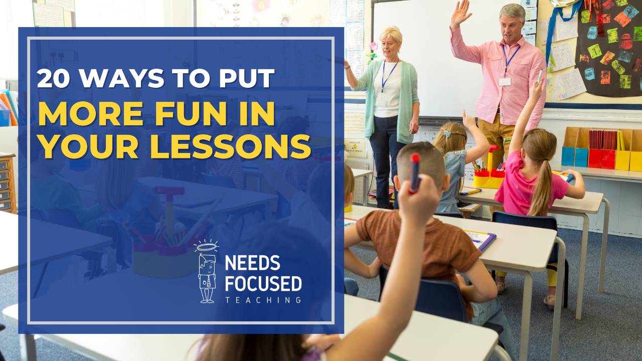 20 Ways to Put More Fun in Your Lessons