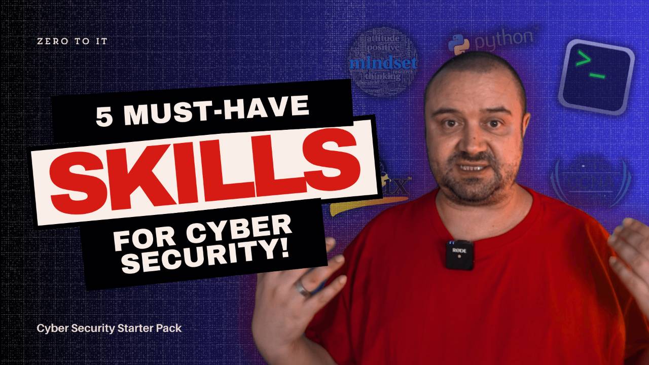 No BS Cybersecurity: 5 Real Skills You Need to Get Hired in 2025