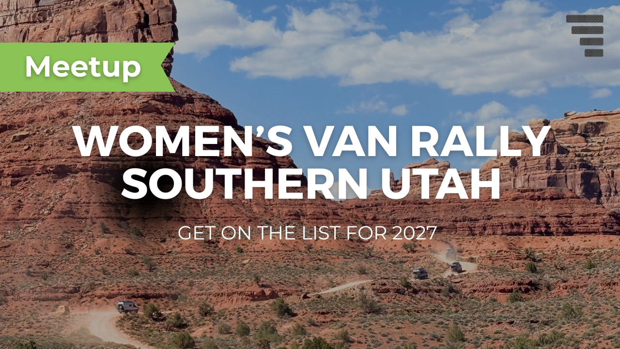 Women’s Van Rally in Southern Utah