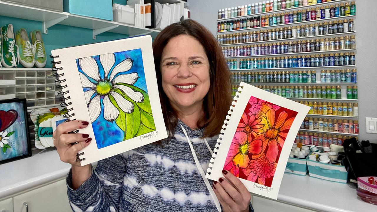 Beginner Art Journaling Workshop