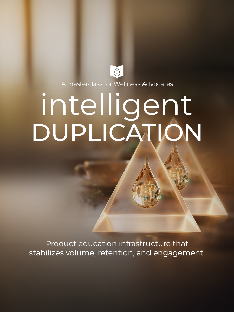 Intelligent Duplication — A Masterclass for Wellness Advocates