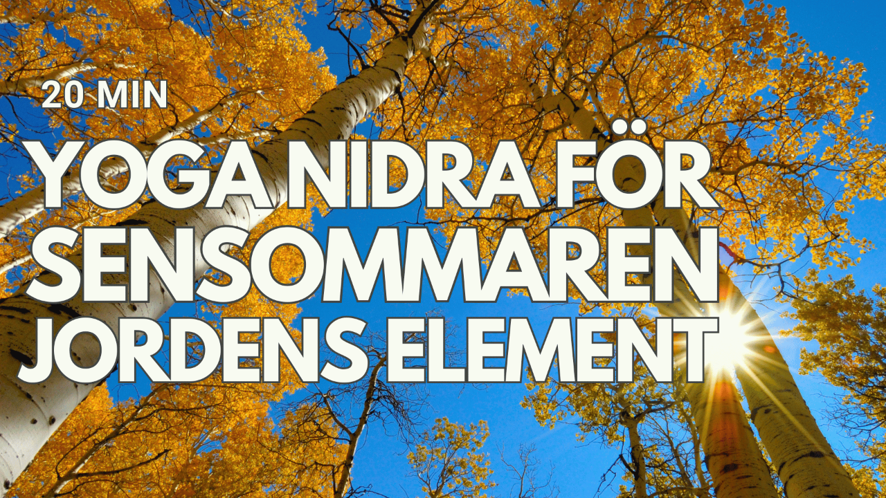 Yoga Nidra för att minska oro