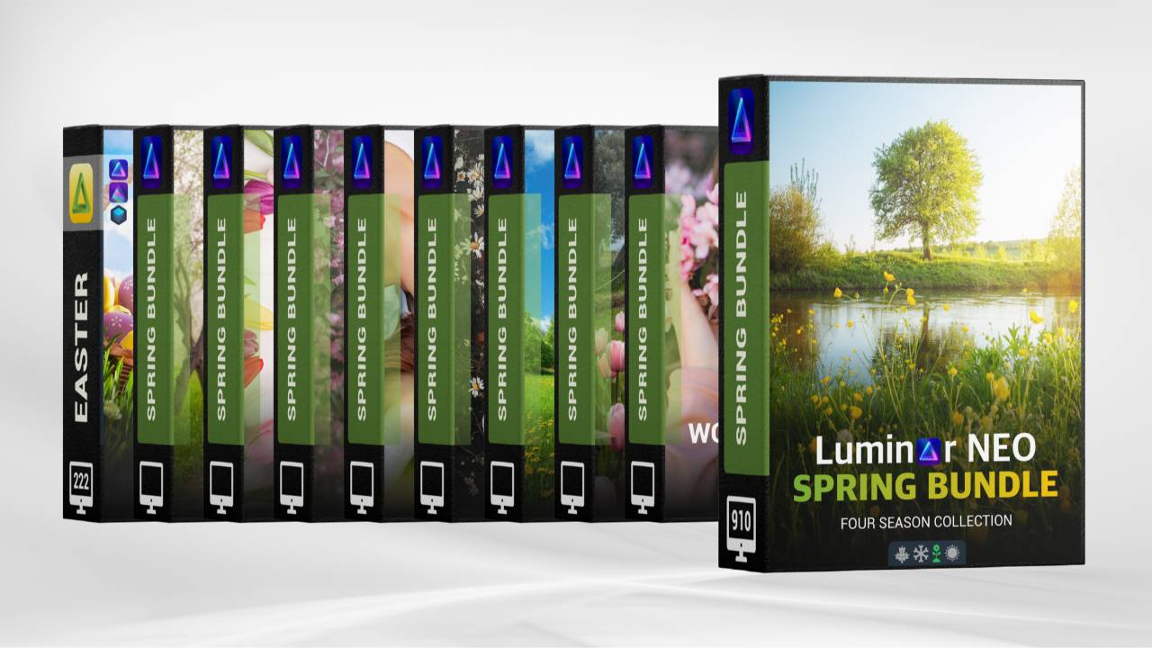 Luminar NEO Spring Bundle (910+ Assets)