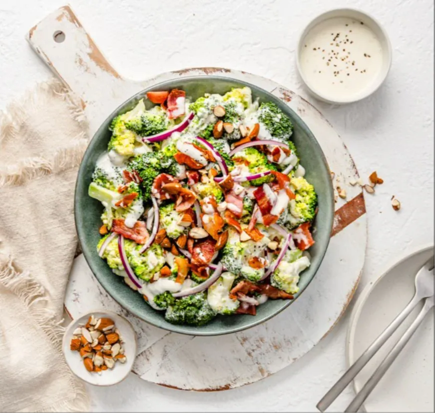 Broccoli and Bacon Salad
