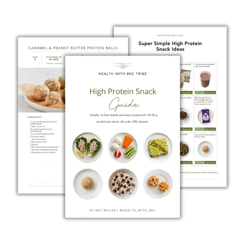 3 Week Body Reset Low Carb Snack Ideas Guide