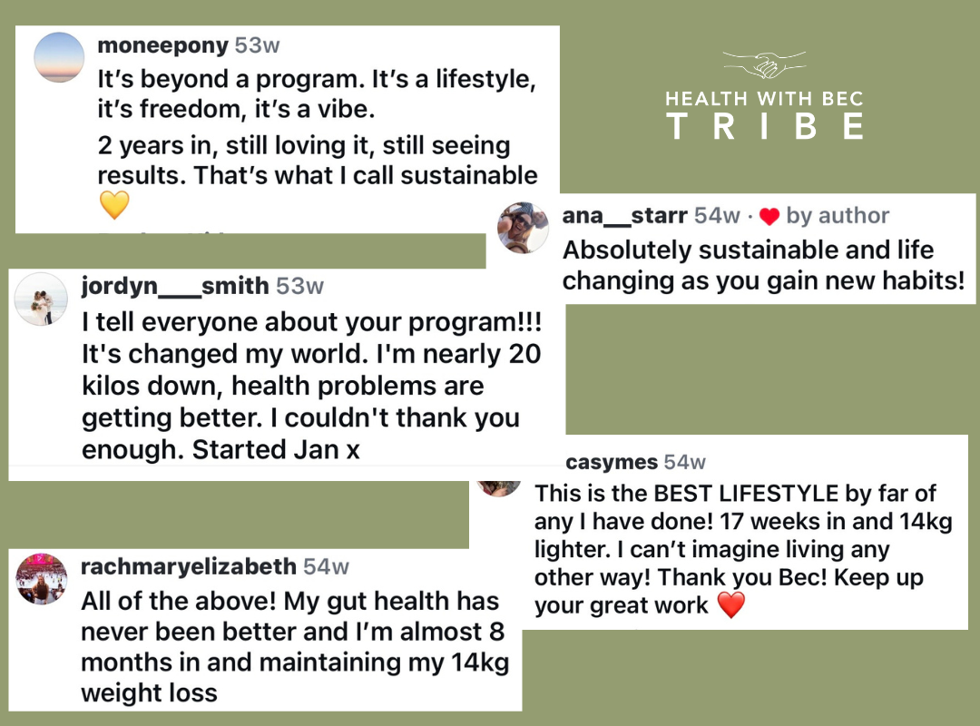 Health with Bec Tribe Reviews