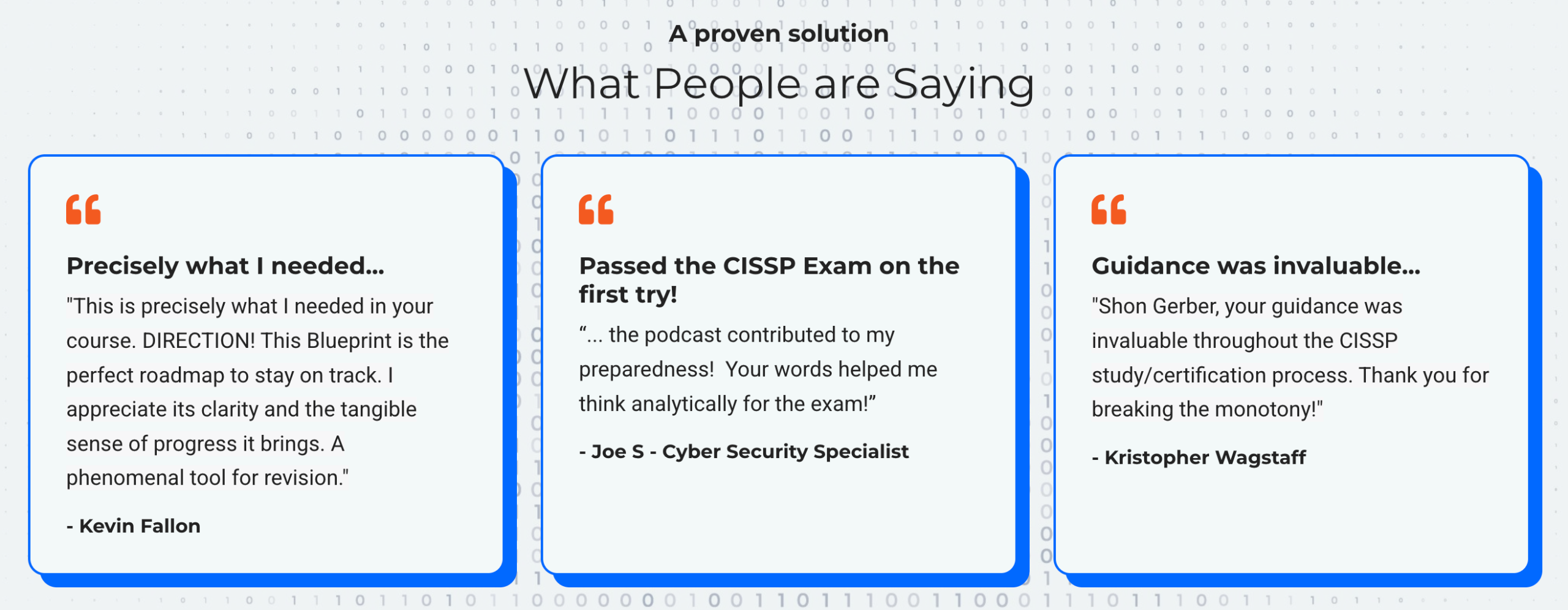 CISSP Social Proof