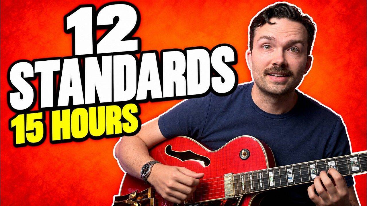How to Practice Jazz Guitar in 30 Minutes a Day: The MAP Method (Real Numbers From 31 Days)