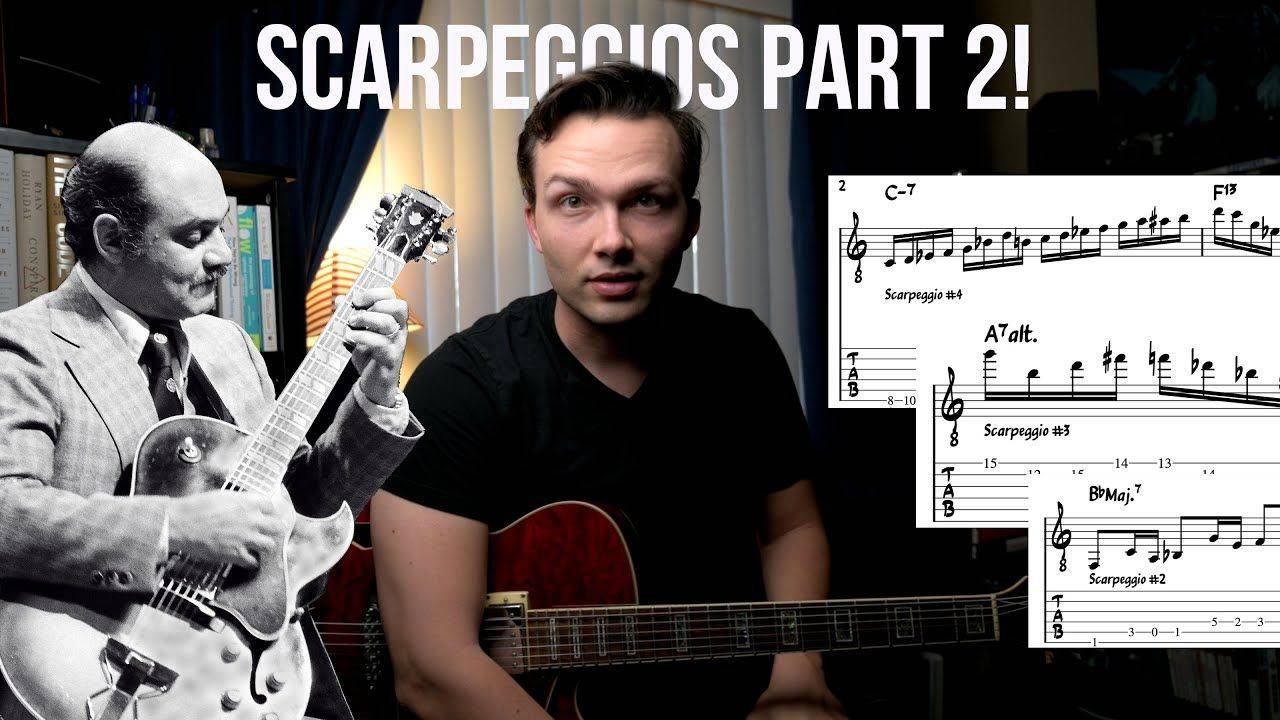 How Joe Pass Creates Jazz Lines: Scarpeggios on Stella by Starlight