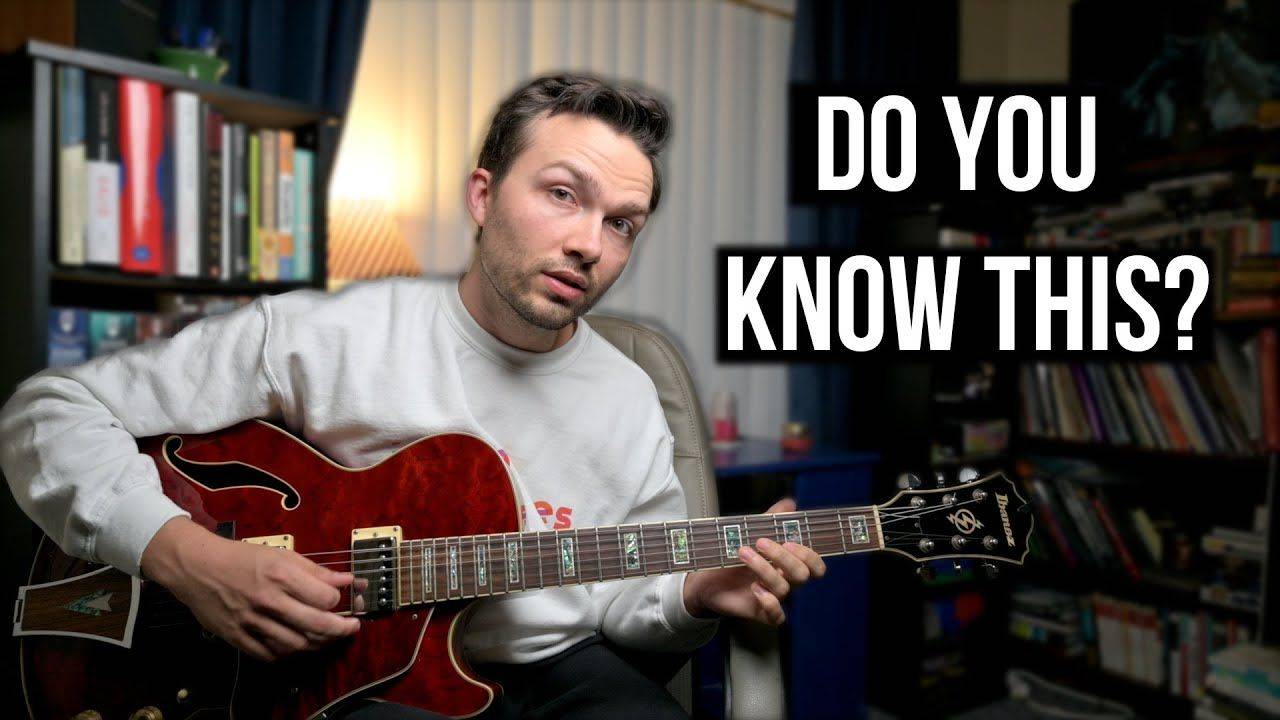 The First ii-V-I Line to Learn on Jazz Guitar (Plus 7 Variations)