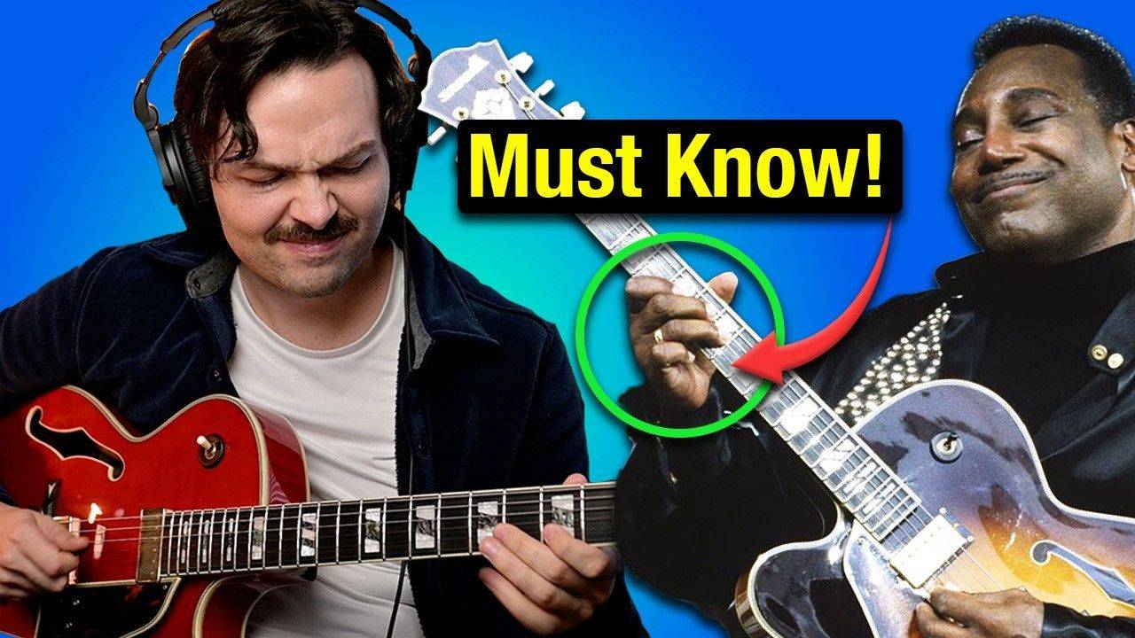 George Benson's "Sweep and Slide" Arpeggio Shape: How He Plays Fast Lines