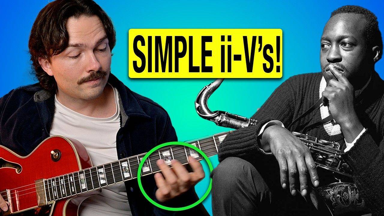 How to play over ii-V-I progressions on jazz guitar without memorizing licks