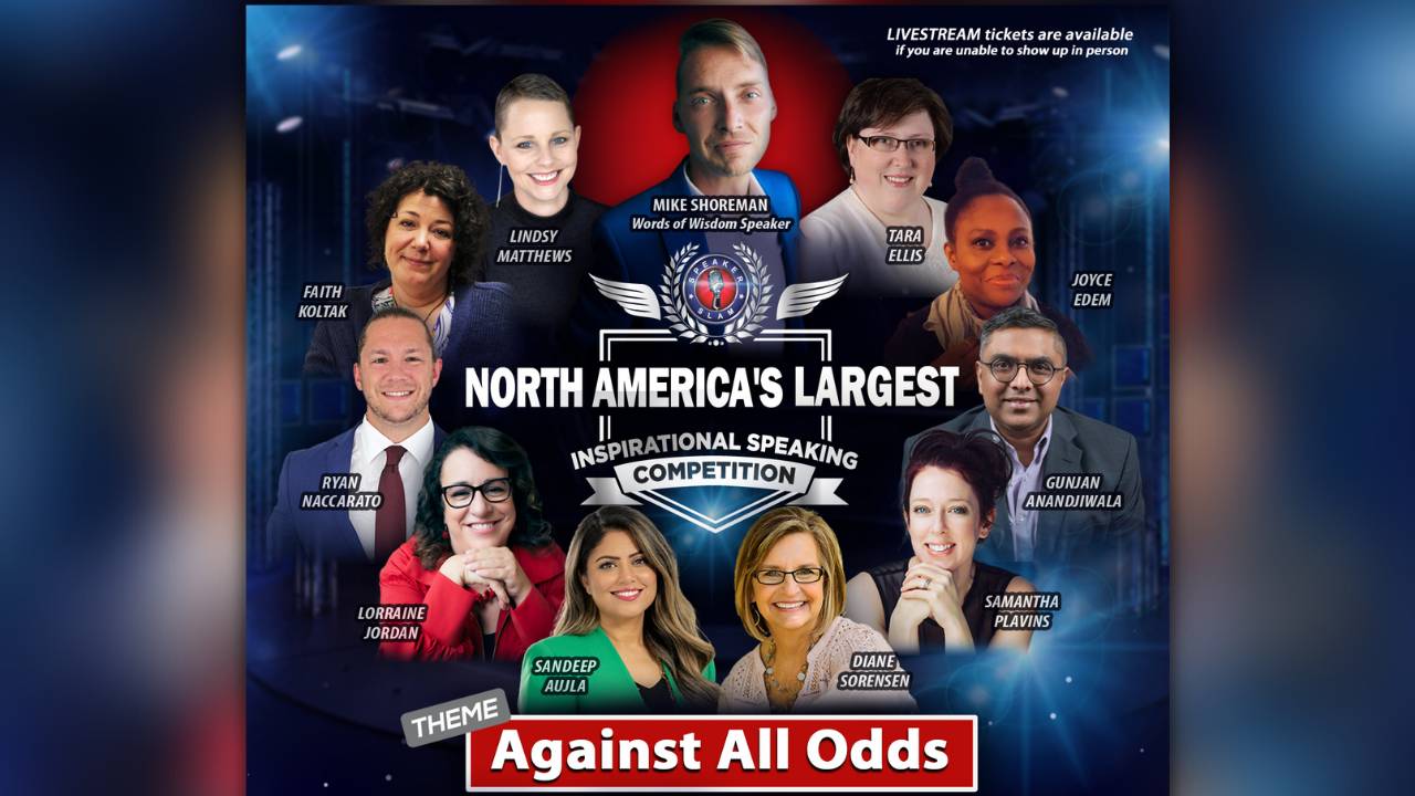 Meet Your Speakers For Against All Odds Speaking Competition