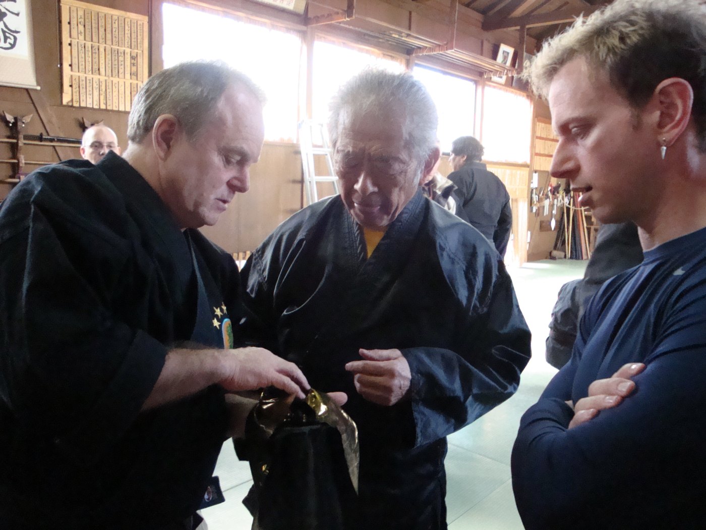 Doshi Richard Van Donk training in Japan