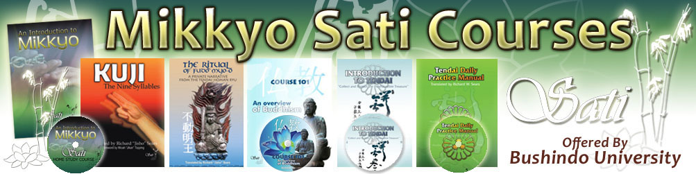 Mikkyo Sati Courses, offered by Bushindo University