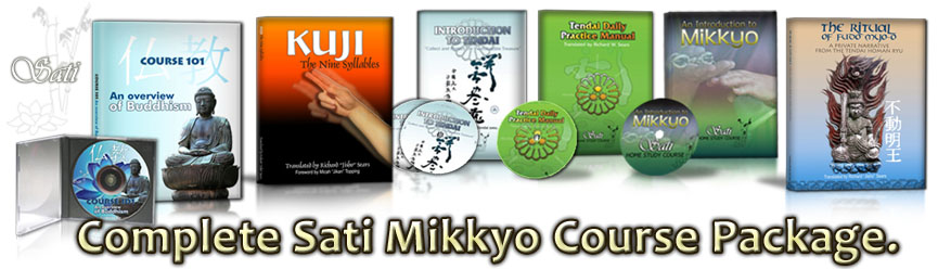 Complete Sati Mikkyo Course Package: all six manuals and audios