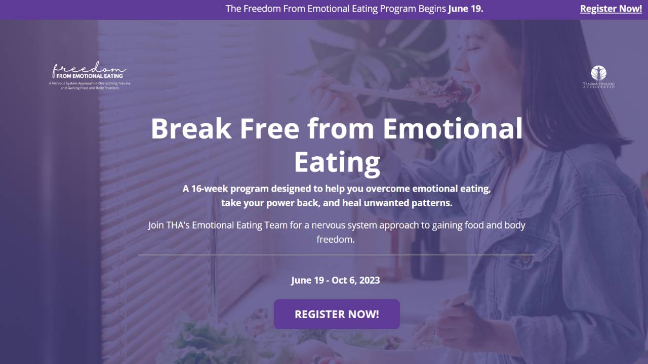Freedom from Emotional Eating Program with Lori Montry - Begins Nov 14