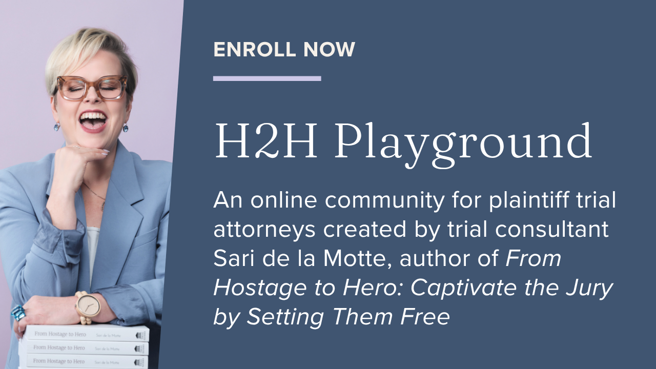 Enroll in the H2H Playground by Sari de la Motte