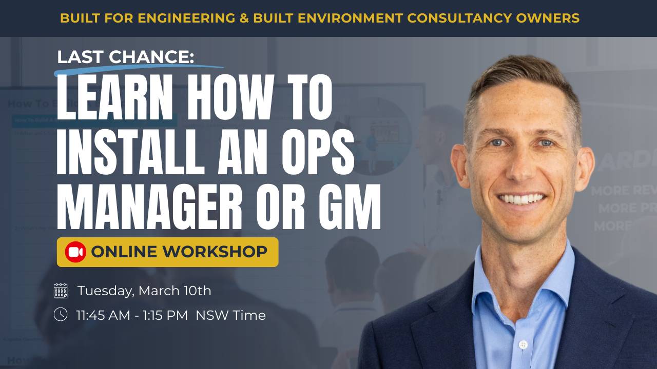 Last Chance: Learn How To Install An Ops Manager Or GM