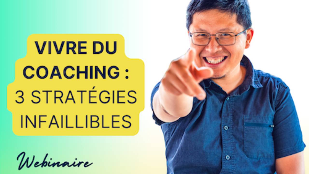 Webinaire VIVRE DU COACHING