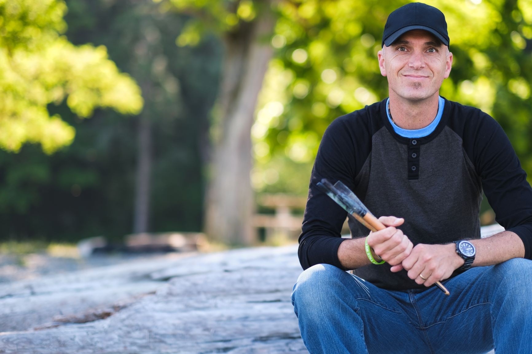 Jed Dorsey, artist and founder of Brave Art Club