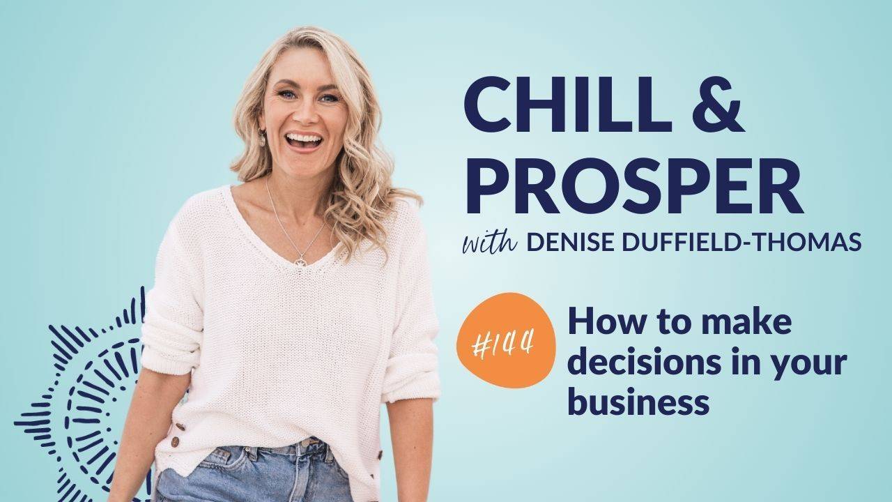 How to make decisions in your business