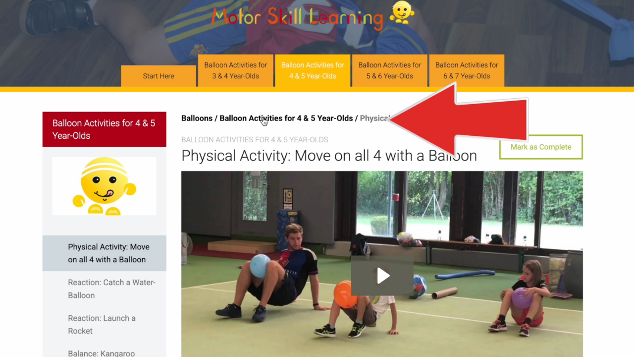 Early Years Physical Education Curriculum