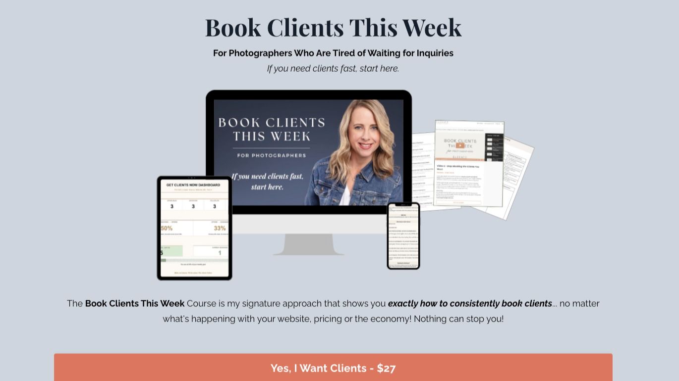 Book Clients This Week