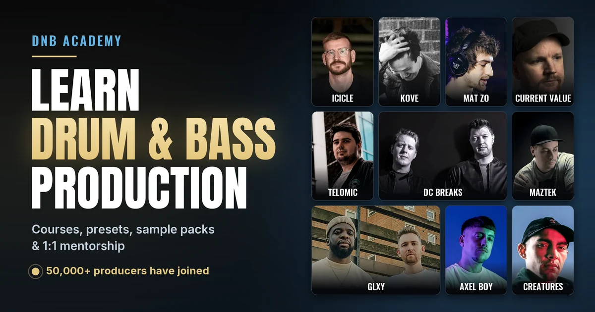 DNB Academy drum and bass production course guide