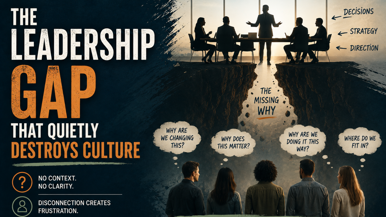 Leadership Gaps Examples The Leadership Gap That Quietly Destroys Culture