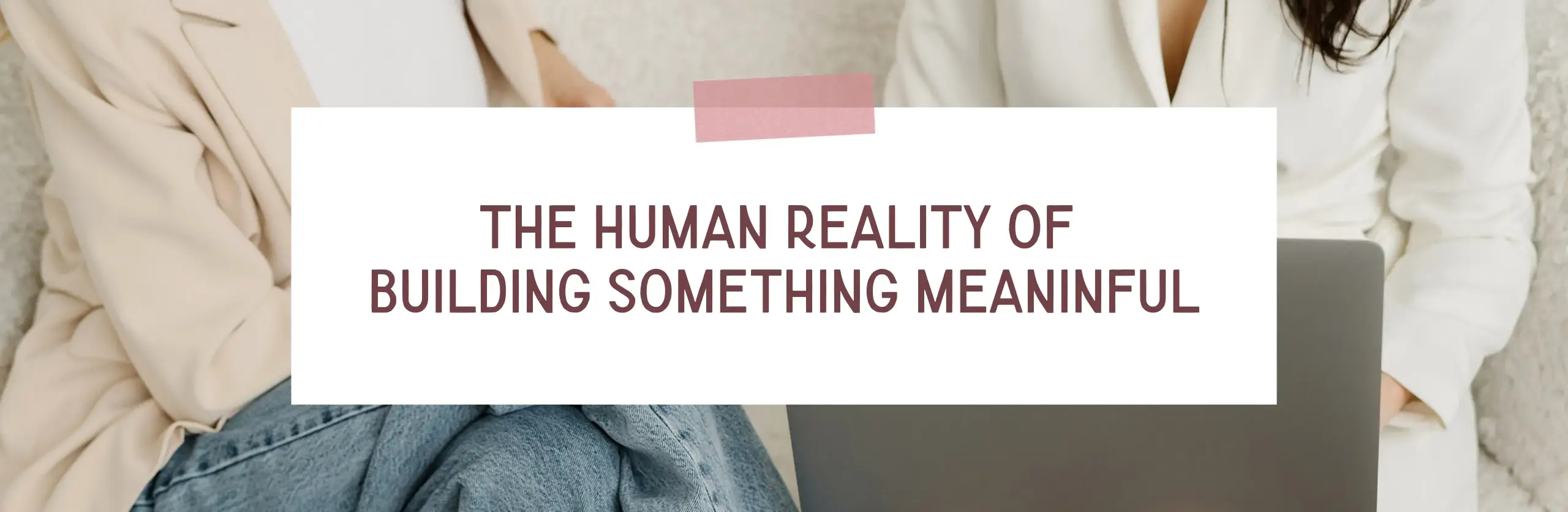 Brenda Terry Co. homepage section exploring the emotional reality of building something meaningful, for growth-driven women in business experiencing increased demand, internal capacity shifts, and expansion