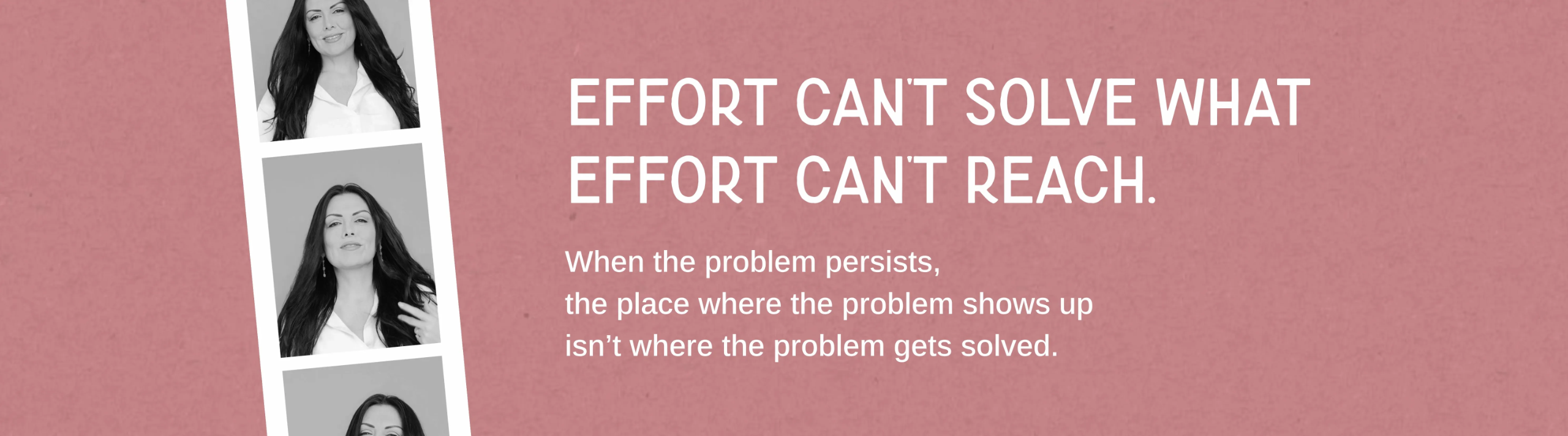 Breakthroughs Made Simple™ program message about creating steady traction without constant effort, helping women in business move forward with clarity, ease, and sustainable momentum.