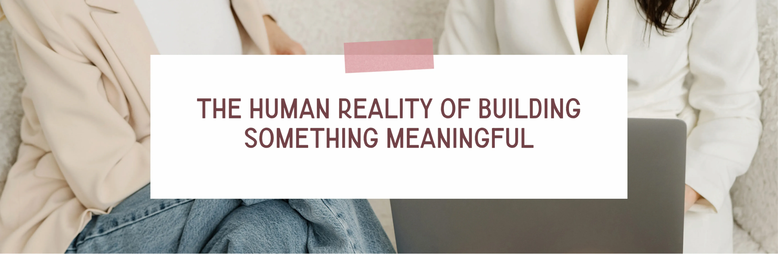 Brenda Terry Co. homepage section exploring the emotional reality of building something meaningful, for growth-driven women in business experiencing increased demand, internal capacity shifts, and expansion
