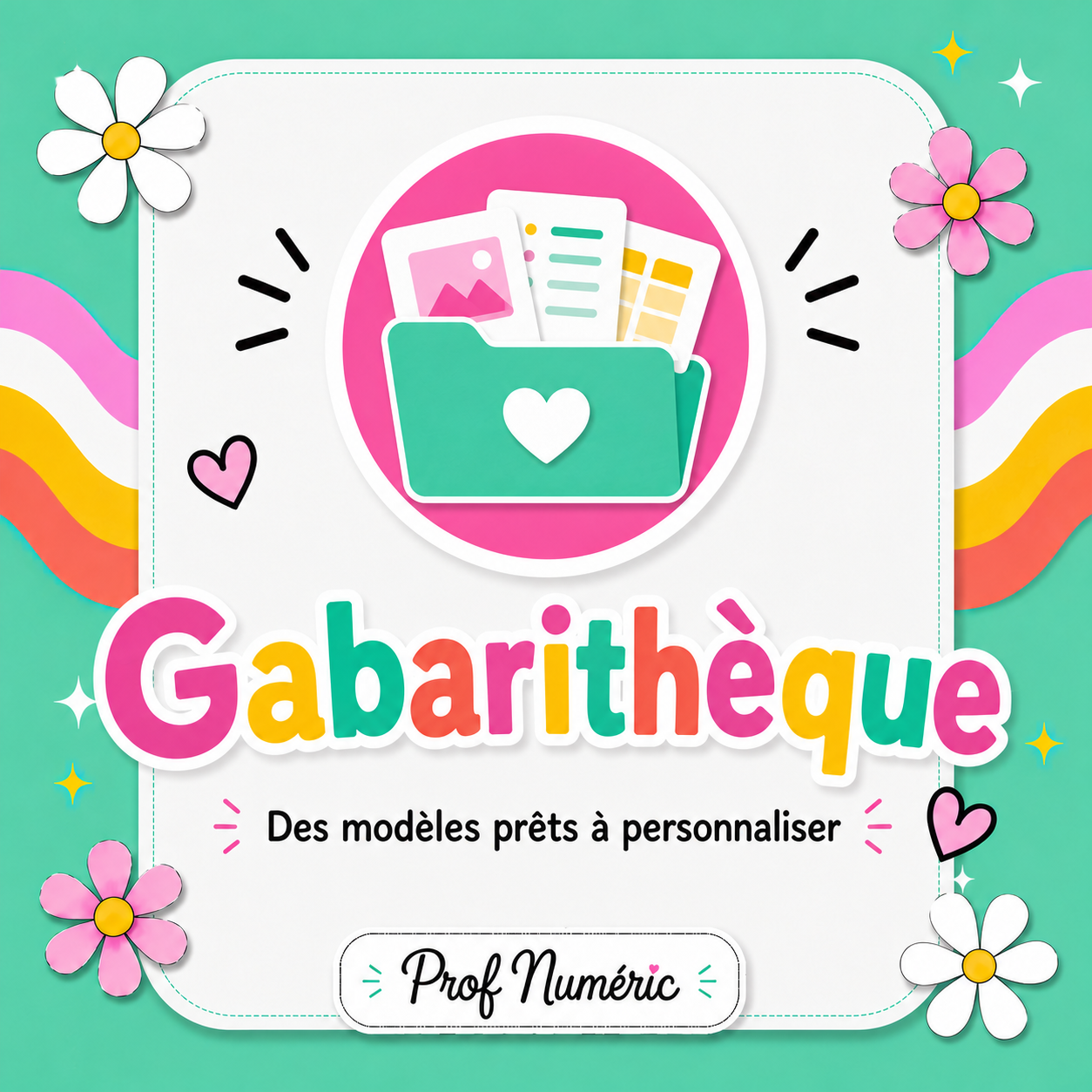 Gabarithèque de modèles Canva