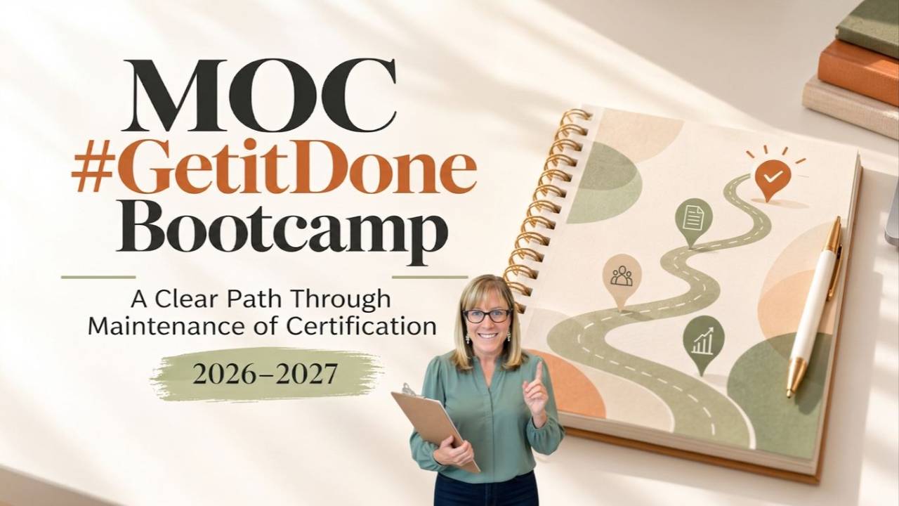 MOC #GetitDone Bootcamp 2026–2027 with Tracey Bryant Stuckey