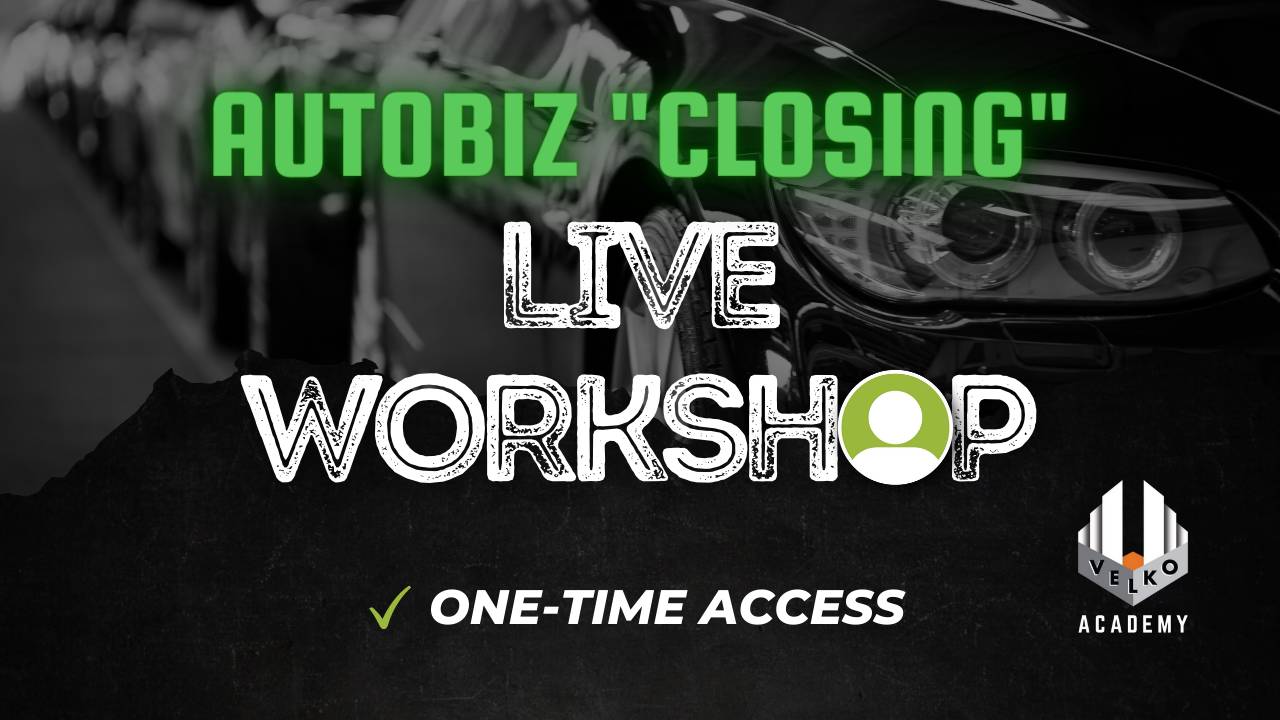 Live Workshop: Workshop #3 Offers