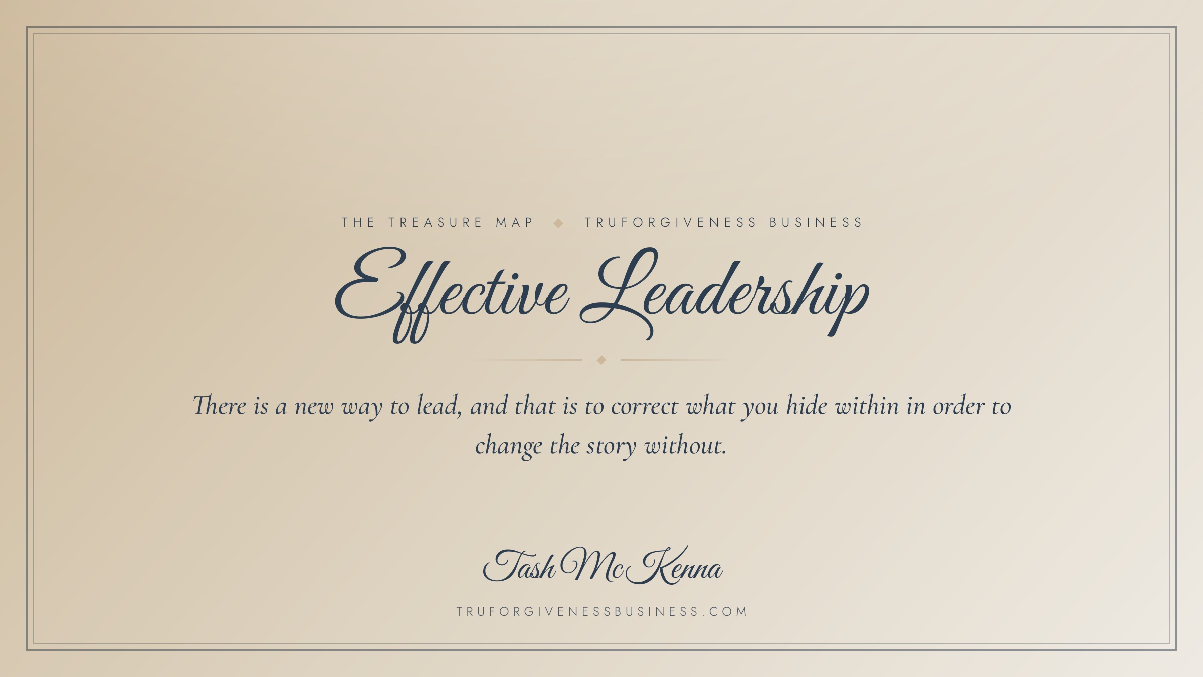 Effective Leadership
