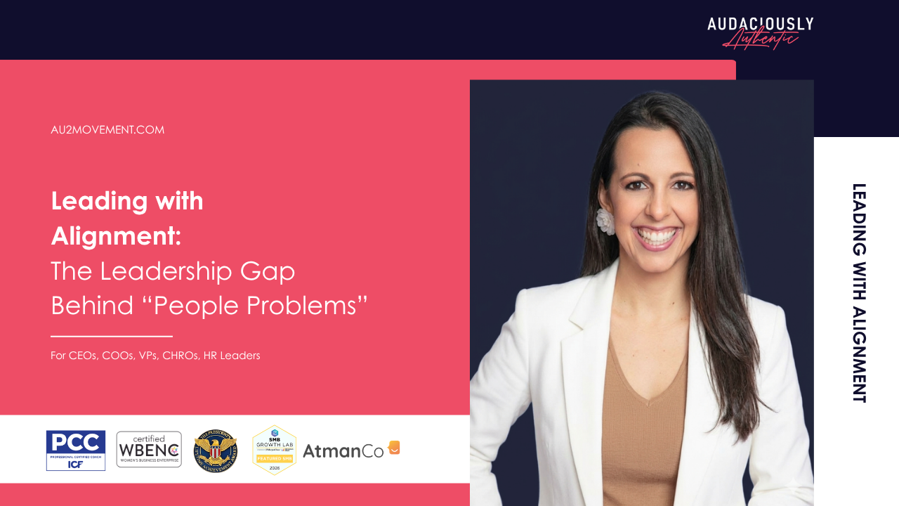 Picture of CEO Anadel Alberti along with title of the article