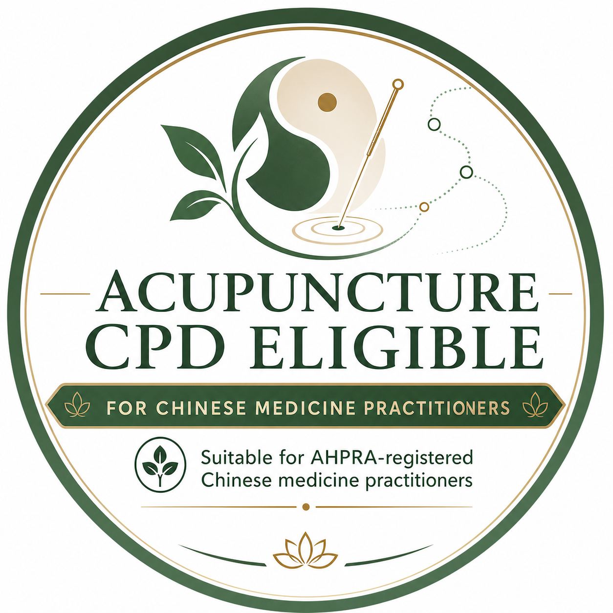 Acupuncture CPD Eligible