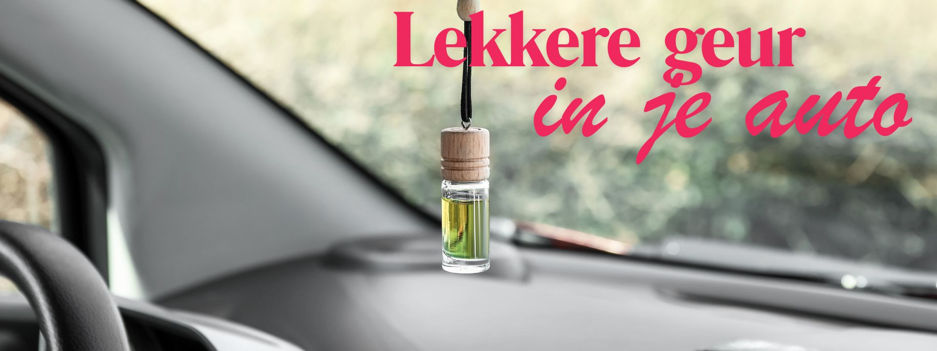 Etherische olie in de auto