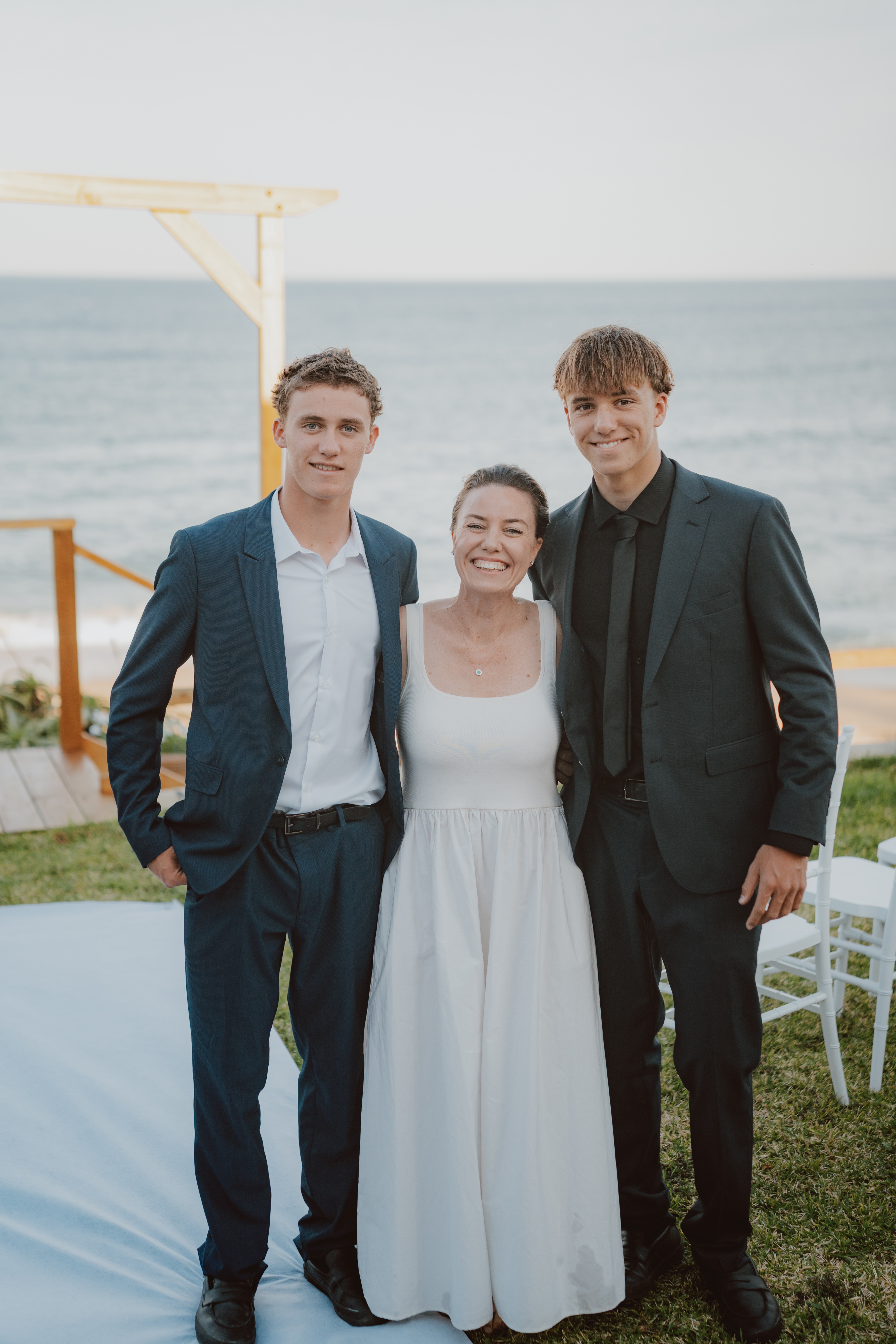 Tina with Kai and Cohen now