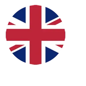 Flag of UK in circle