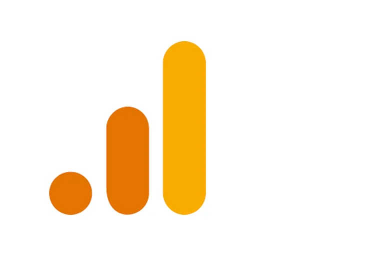 Google Analytics square shaped logo