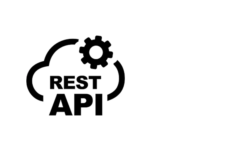 Rest API square shaped logo