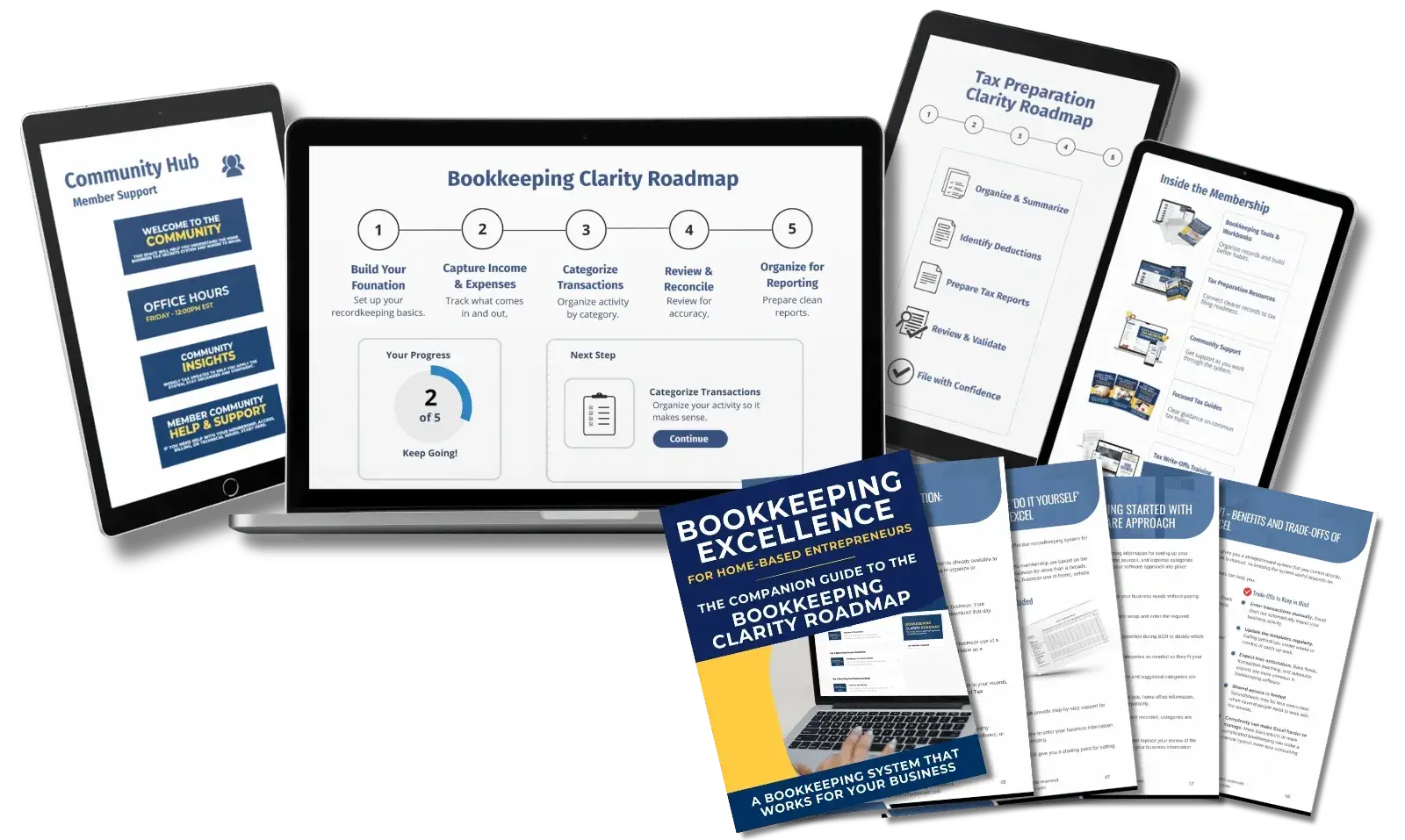 Home Business Tax Secrets membership bookkeeping and tax preparation support