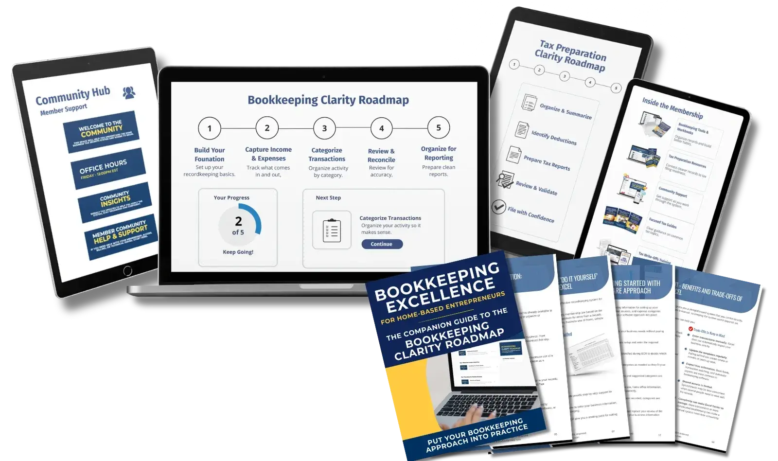 Home Business Tax Secrets membership bookkeeping and tax preparation support